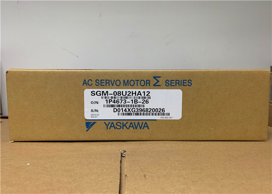 AC Yaskawa Servo Motor 750w 200 Volt SGM-08U2HA12 4.4AMPS 3000RPM