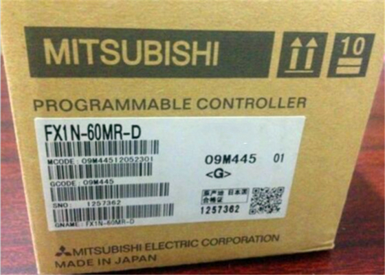 Fx1n-60mr-D وحدة تحكم المنطق القابلة للبرمجة Fx1n60mrd Mitsubishi Plc Control Module