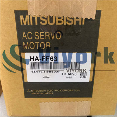 HA-FF63 Mitsubishi SERVO MOTOR AC 600W KEY CE / UL 3000R / MIN 129V جديد