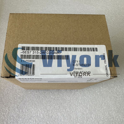 Siemens 6ES7315-2AF03-0AB0 CPU 315-2 DP W/ 24 VDC POWER SUPPLY SIMATIC NEW