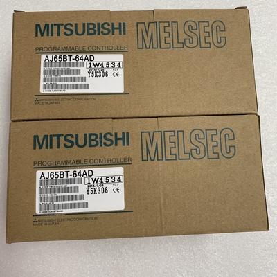 Mitsubishi AJ65BT-64AD INPUT MODULE CC-LINK ANALOG IN/ DIGITAL OUT 4 CHANNELS V & I 20 MA NEW AND ORIGINAL GOOD PRICE