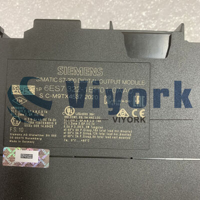 Siemens 6ES7322-1BH01-0AA0 OUTPUT MODULE 16 POINT DIGITAL SIMATIC S7-300 NEW