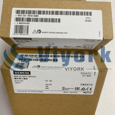 Siemens 6ES7331-7KF02-0AB0 INPUT MODULE SIMATIC S7-300 24V 8 ANALOG INPUTS NEW