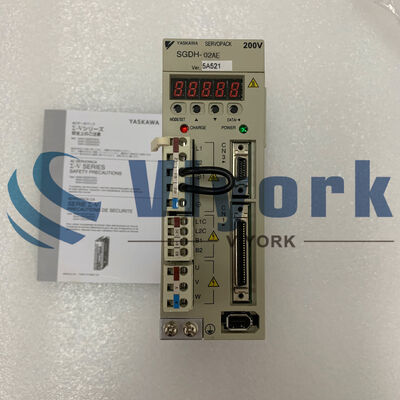 Yaskawa SGDH-02AE SERVO DRIVE AC INPUT 1 PHASE 3.4 AMP 230V NEW