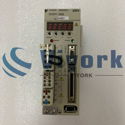 Yaskawa SGDH-02AE SERVO DRIVE AC INPUT 1 PHASE 3.4 AMP 230V NEW