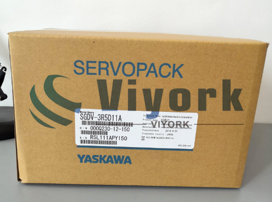 Yaskawa SGDV-3R5D11A SERVO DRIVE OUTPUT 3.5AMP 1KW 0-480V 3PH NEW