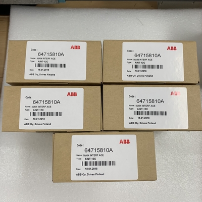 ABB AINT-12C INTERFACE BOARD 1 سنة الضمان الرئيسي INTERF ACE جديد