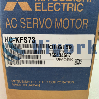 ميتسوبيشي HC-KFS73 AC SERVO MOTOR 5.6AMP 103VAC 3000RPM 750W 3AC